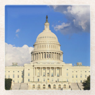 US Capitol Building, Washington DC, USA Glass Coaster