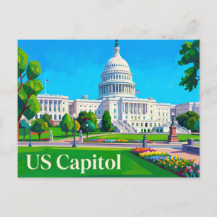 US Capitol District of Columbia Postcard