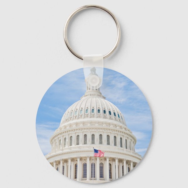US Capitol Dome Keychain (Front)