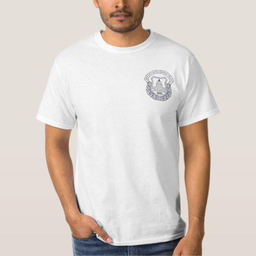 US Capitol Police Bagpipes T_Shirt