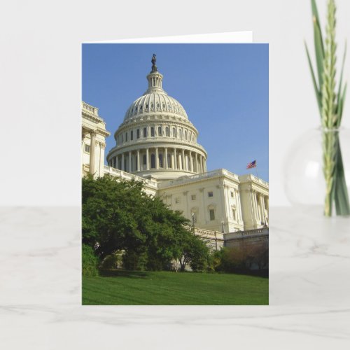 US Capitol Washington DC Greeting Card
