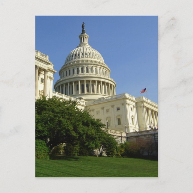 US Capitol Washington DC Postcard (Front)