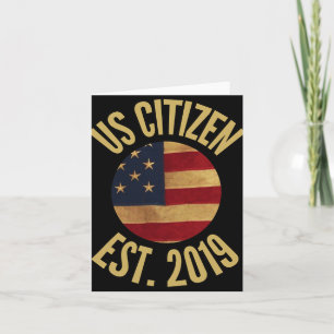 Us Citizenship 2019 Gif American Flag Usa Card