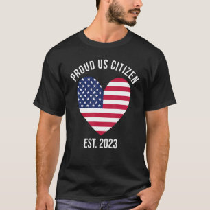 US Citizenship Decoration American New USA Citizen T-Shirt