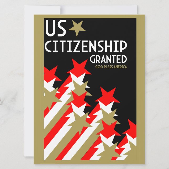 US Citizenship Granted (Front)