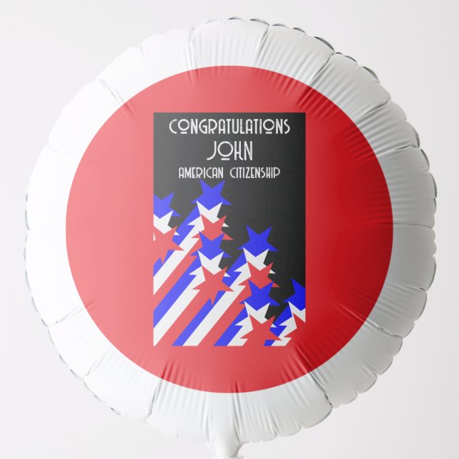 US Citizenship Granted Balloon (Front)