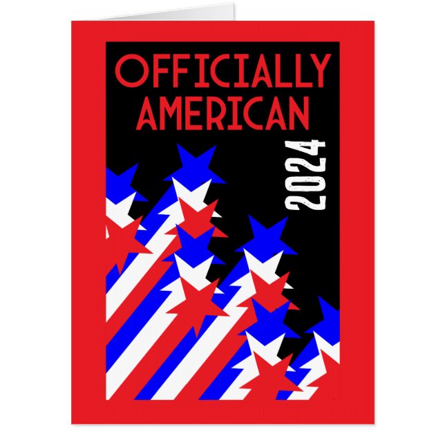 US Citizenship Granted Card (Front)