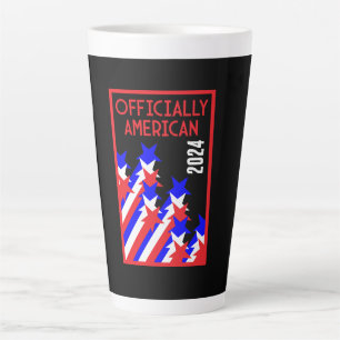 US Citizenship Granted Latte Mug
