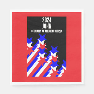 US Citizenship Granted Napkins