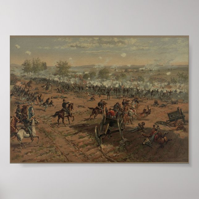 US Civil: Battle of Gettysburg Poster (Front)