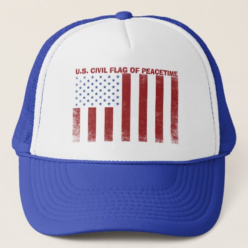 US Civil Flag _ Hat