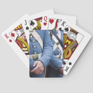 US Civil War-era Marines, military Poker Cards