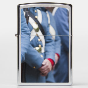 US Civil War-era Marines, military Zippo Lighter