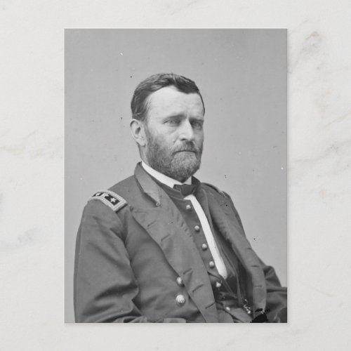 US Civil War General Ulysses S Grant Postcard