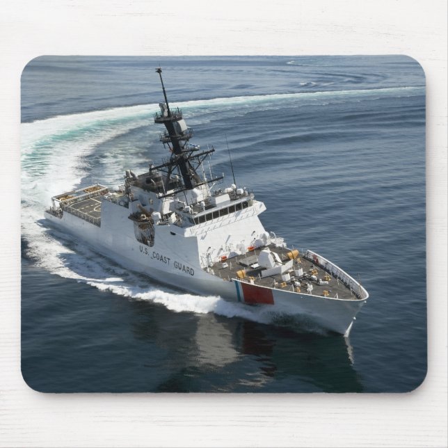 US Coast Guard Cutter Waesche 2 Mouse Pad (Front)