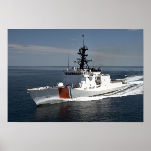 US Coast Guard Cutter Waesche 2 Poster