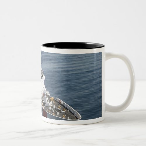 US Coast Guard Cutter Waesche 2 Two_Tone Coffee Mug