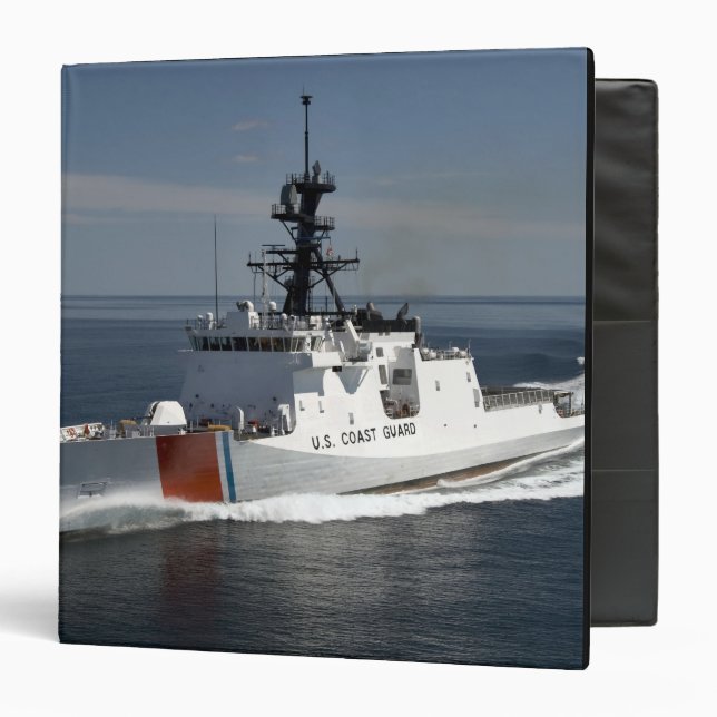 US Coast Guard Cutter Waesche 3 Binder (Front/Inside)
