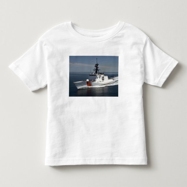 US Coast Guard Cutter Waesche 3 Toddler T-shirt (Front)