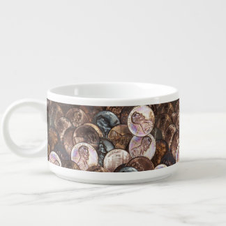 US Coins Pennies Bowl