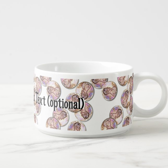 US Coins Pennies  Bowl (Left)