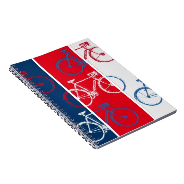 US Colors Bikes Notebook (Right Side)