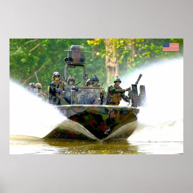 US COMBAT PERSONNEL POSTER (Front)