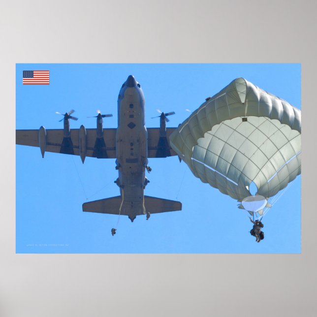 US COMBAT PERSONNEL POSTER (Front)