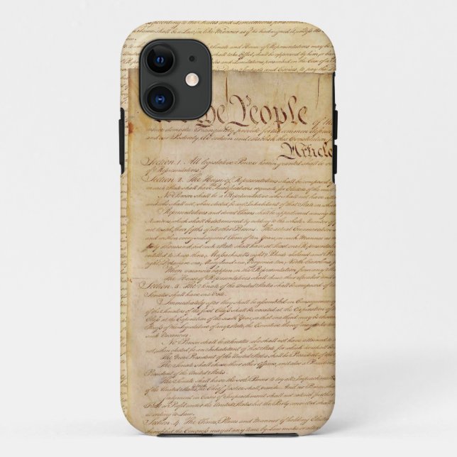 US CONSTITUTION Case-Mate iPhone CASE (Back)
