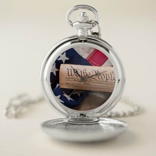 US Constitution Pocket Watch