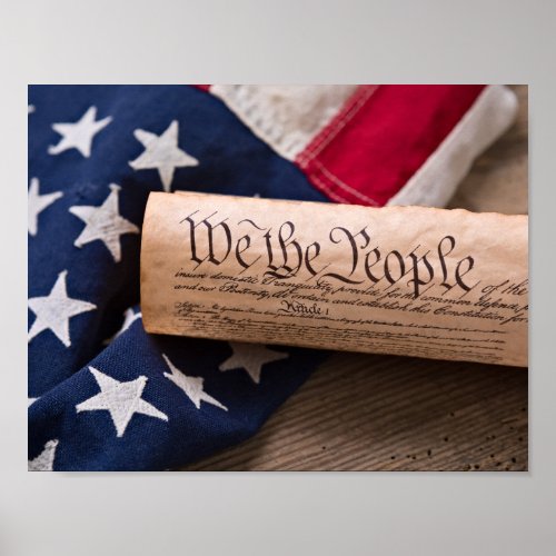 US Constitution Poster