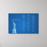 US Constitution Text American Flag USA