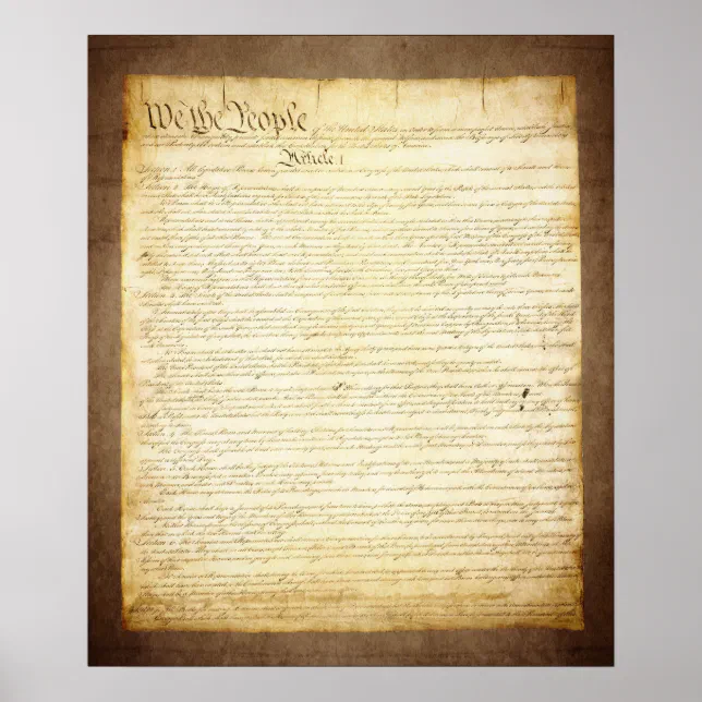Us Constitution We The People
