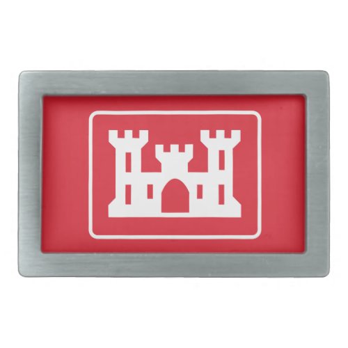 US Corps of Engineers DOD Military Belt Buckle