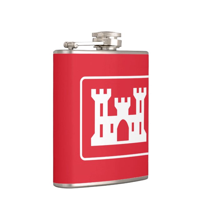 US Corps of Engineers DOD Military Flask (Right)