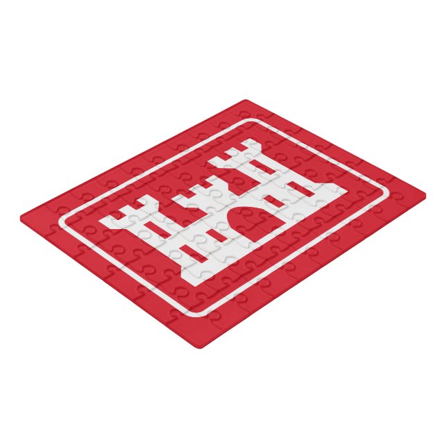US Corps of Engineers DOD Military Jigsaw Puzzle (3/4)