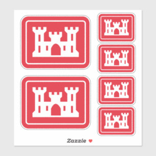 US Corps of Engineers DOD Military Sticker