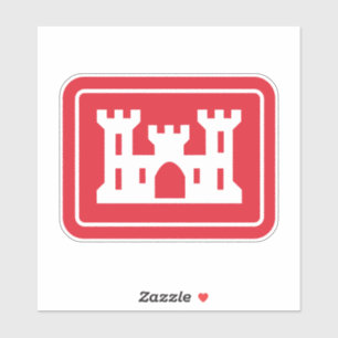 US Corps of Engineers DOD Military Sticker