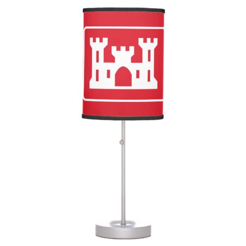 US Corps of Engineers DOD Military Table Lamp