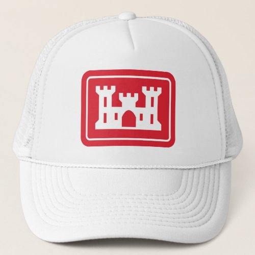 US Corps of Engineers DOD Military Trucker Hat