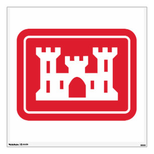 US Corps of Engineers DOD Military Wall Decal