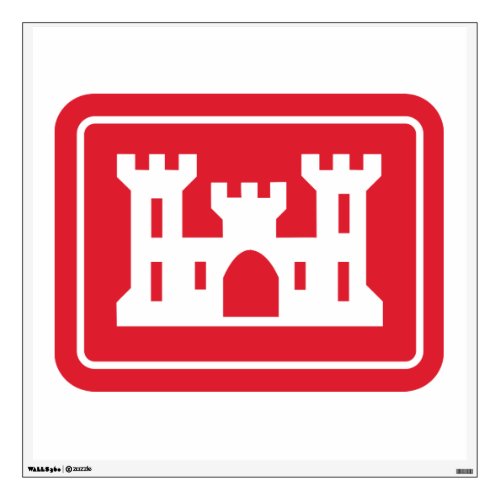 US Corps of Engineers DOD Military Wall Decal