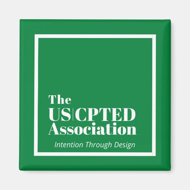 US CPTED Association Magnet (Front)