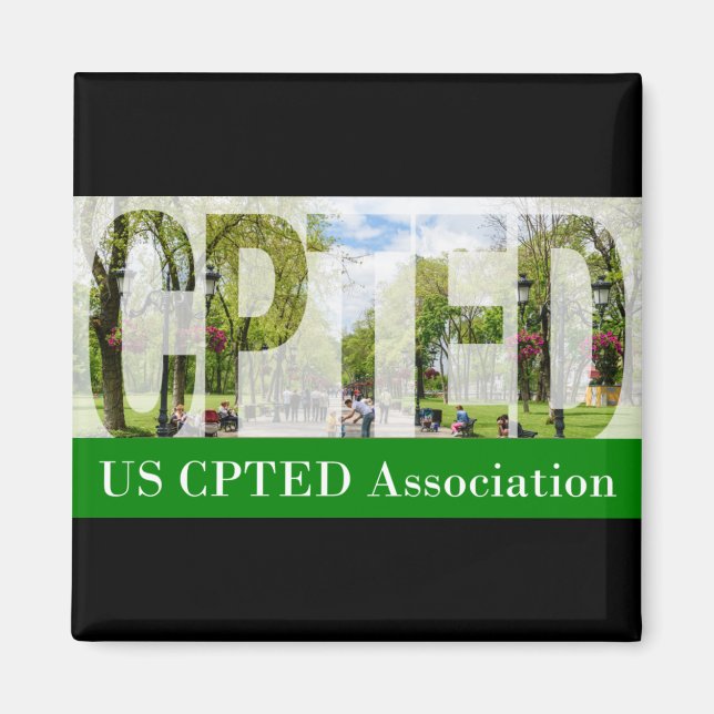 US CPTED Association Magnet - Park (Front)