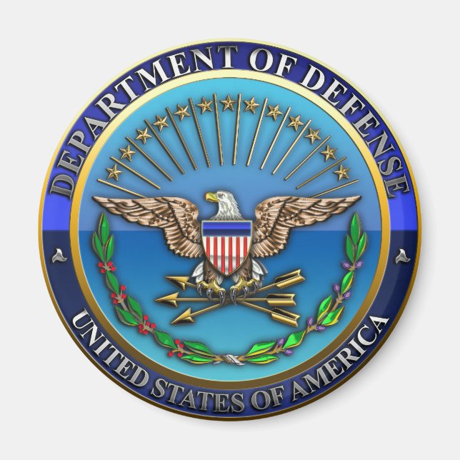 US Department of Defense (DoD) Magnet (Front)
