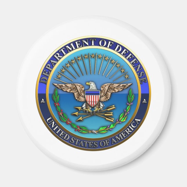 US Department of Defense (DoD) Magnet (Front)