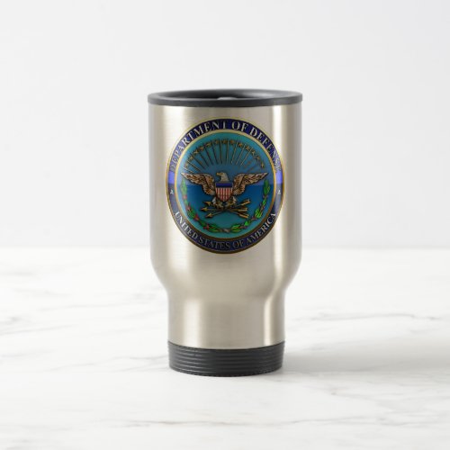 US Department of Defense DoD Travel Mug