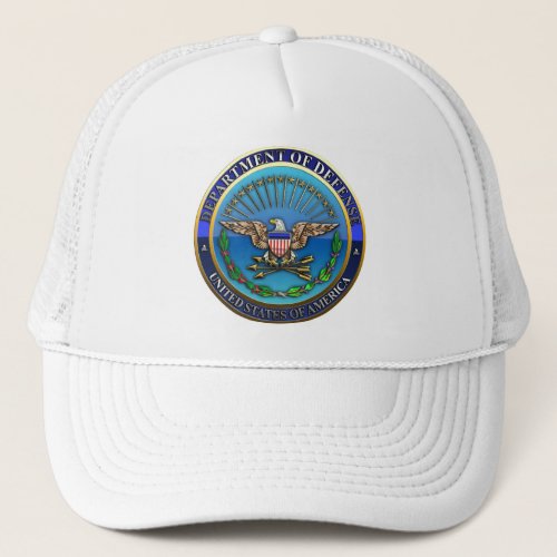 US Department of Defense DoD Trucker Hat