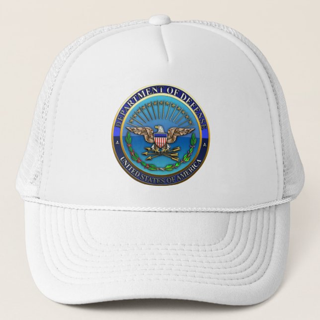US Department of Defense (DoD) Trucker Hat (Front)