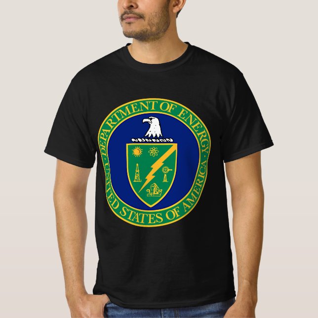 US Department of Energy DOE Nuclear Weapons Reacto T-Shirt (Front)